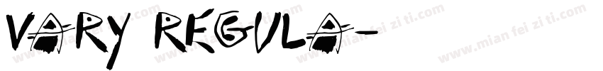 Vary Regula字体转换